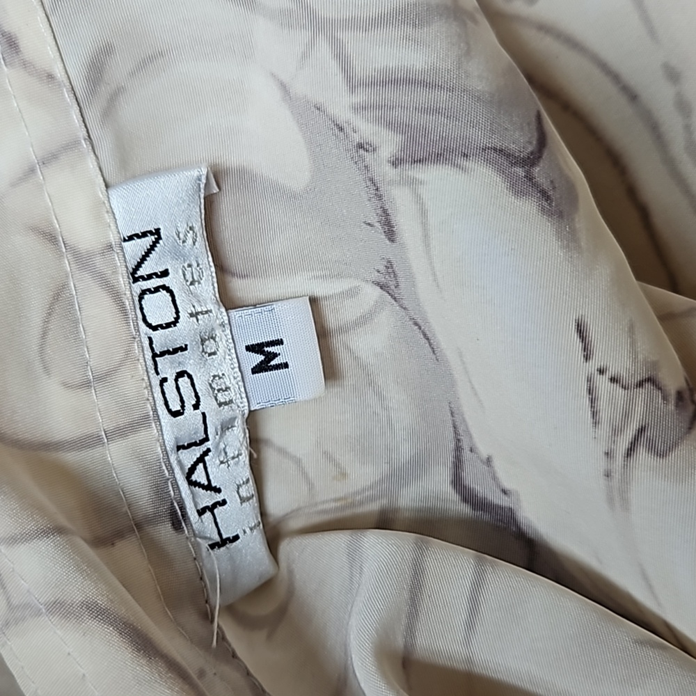 Vintage Halston Floral Robe - Picture 6 of 7